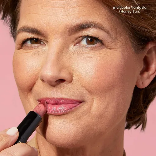 Miniatura 4 de LAURA GELLER NEW YORK Lápiz labial transparente de mármol italiano - Honey Bun - Hidratante y ligero - Vitamina E y aceite de semilla de ricino - 05