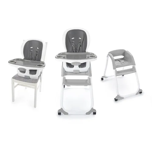 Miniatura 2 de Ingenuity SmartClean Trio Elite - Silla alta convertible 3 en 1 para bebé, silla para niños pequeños y asiento elevador de comedor, para edades de 6