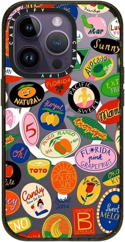 Miniatura 199 de CASETiFY Impact - Funda para iPhone 13 [protección contra caídas de 6.6 pies/compatible con Magsafe] Black Kingsnake, color negro transparente