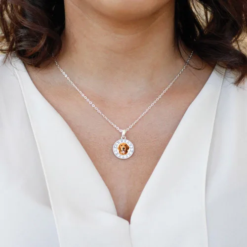 Miniatura 3 de Inspired Silver - Collar de plata de 18.0in con circonita cúbica