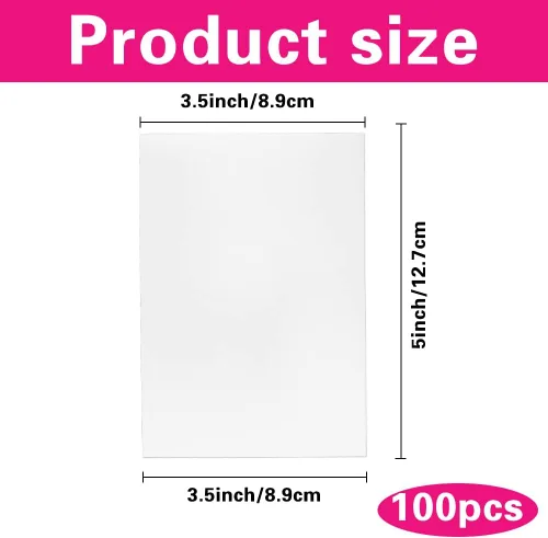 Miniatura 2 de Veroave 100 hojas de papel fotográfico, papel fotográfico brillante premium de 3.5" x 5", papel de imagen de 180 gsm, papel brillante para impresora