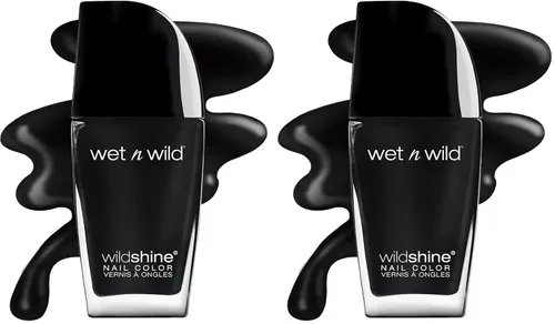 Miniatura 31 de wet n wild Wild Shine Esmalte de uñas, caleidoscopio, capa superior con purpurina, color de uñas
