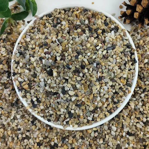 Miniatura 9 de YISZM Rocas de acuario de 5 libras, guijarros mezclados naturales de 5/8 pulgadas para plantas, rocas de río pulidas decorativas para peceras