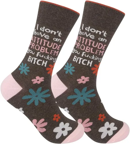 FUNATIC - Calcetines divertidos, locos e inapropiados, regalos novedosos para mujeres, hombres, adolescentes, talla única