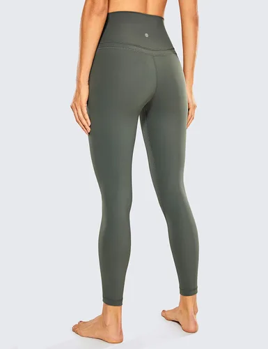 Miniatura 2 de CRZ YOGA Leggings deportivos para mujer de la colección Naked Feeling, para entrenamiento, entrepierna de 25pulgadas y largo de 78, de cintura alta