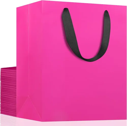 Miniatura 38 de EUSOAR Bolsas de papel de estraza grandes de 9.8 x 5.1 x 12.6 pulgadas a granel, bolsas resistentes para recuerdos de fiesta, cumpleaños, bodas