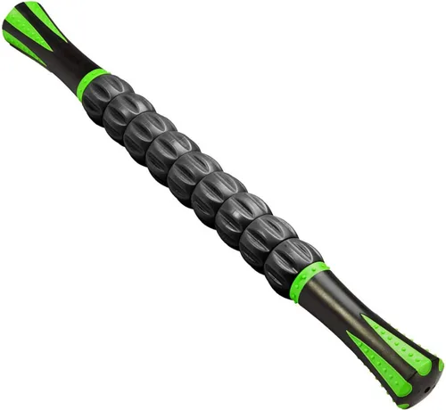 Kunova (TM) Muscle Roller Stick - Herramienta de masaje para liberar puntos gatillo miofasciales, reducir el dolor muscular, calmar los calambres y