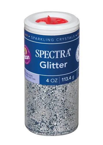 Miniatura 11 de Spectra Arts & Crafts - Brillantina, azul cielo, 4 onzas, 1 tarro