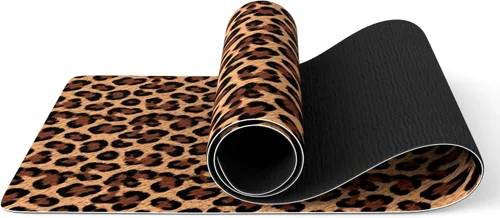 Miniatura 11 de FOLAI Esterilla de yoga extra gruesa de 6 mm - Esterilla de ejercicios antideslizante para HIIT, pilates y entrenamientos en casa con correa