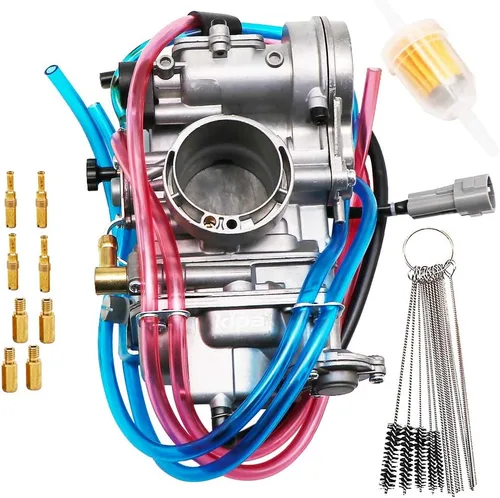 Carburador KIPA para YAMAHA WR400F 1998-2000 WR426F 2001-2002 WR450F 2003-2011 YZ400F 1998-1999 YZ426F 2001-2002 YZ450F 2003-2009 Lado plano FCR40