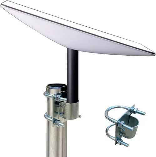 Miniatura 8 de El montaje de tubo de mástil de antena funciona con el kit de montaje de poste adaptador de tubo Starlink, adaptador de conexión de tuberías a