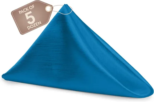 Miniatura 224 de Ultimate Textile -1 docena de servilletas reversibles Shantung Satin - Majestic - Servilletas de tela Majestic de 17 x 17 pulgadas, color marrón