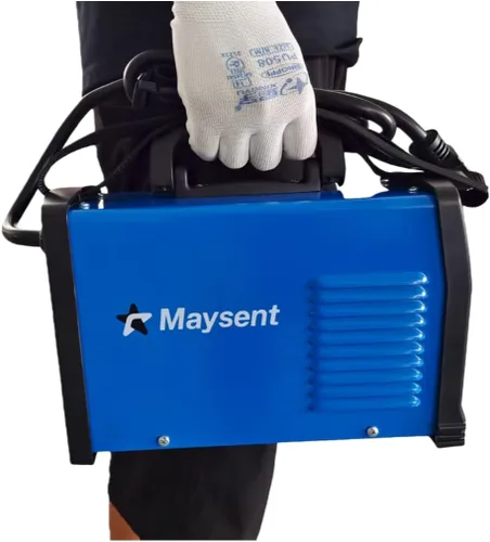 Miniatura 4 de MAYSENT Mini soldador de palo MMA de 200 A, inversor portátil de 110 V, arranque en caliente, fuerza de arco, antiadherente, pantalla digital