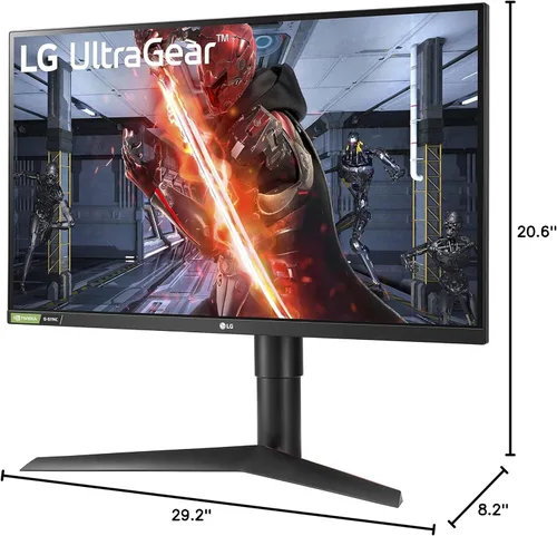 Miniatura 18 de LG 27GL83A-B Monitor Ultragear de juegos QHD de 27 pulgadas 2560 x 1440 IPS, 144Hz, 1ms (GtG), NVIDIA G-SYNC, AMD FreeSync, HDR10, HDMI