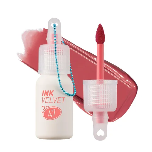 Miniatura 9 de Peripera Ink Airy Velvet - Tinte labial de alta pigmentación, ligero, suave, hidratante (030 WAKE UP CHERRY)