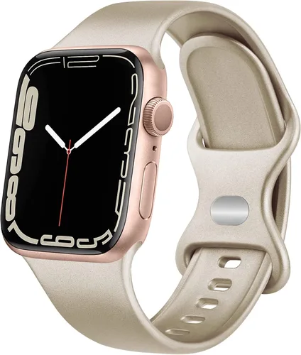 Miniatura 9 de Meliya Correa para Apple Watch Series 8, SE, 7, 6, 5, 4, 3, 2, 1, 1.772 in, 1.614 in, 1.732 in, 1.496 in, 1.654 in, para mujeres y hombres, correa