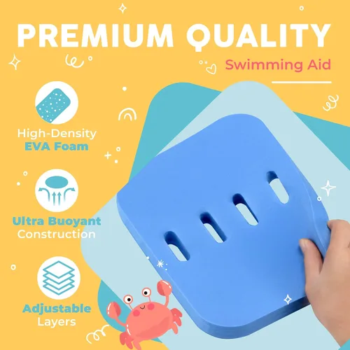 Miniatura 5 de Sunlite Sports Flotador de espalda con cinturón ajustable, flotador con múltiples capas, para niños y niños pequeños natación seguridad