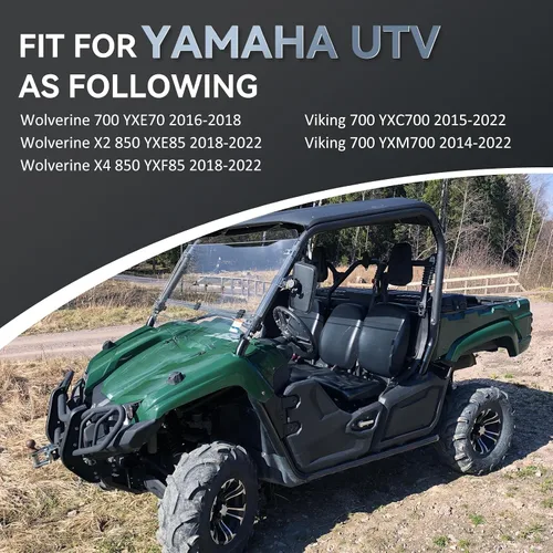 Miniatura 2 de M MATI Pinza de freno delantera y trasera para Yamaha Viking 700 Wolverine X2 X4 700 850 2014-2022 1XD-2580T-00-00 1XD-2580W-00-00