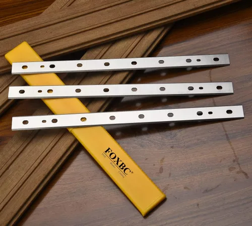 Miniatura 2 de FOXBC Repuesto de cuchillas de cepillado de 13 pulgadas para cepilladora DeWalt DW735 DW735X, repuesto DW7352, juego de 3
