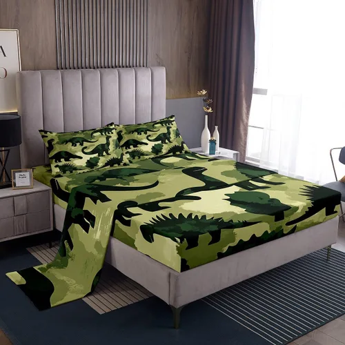 Miniatura 14 de Erosebridal Juego de sábanas de fresa, tamaño individual, diseño de fresa rosa para niñas y niños, sábana bajera ajustable de frutas tropicales