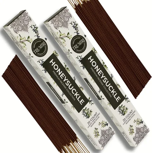 Miniatura 63 de Barritas de incienso de olíbano y mirra - Total 40 barritas de incienso - Paquete doble de 20 barritas de incienso - Inciensos - Inscents - Mirra