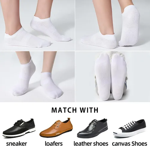 Miniatura 8 de Ankle Socks Women's and Mens - 610 Pairs Low Cut Tab & No Show Athletics Running Socks
