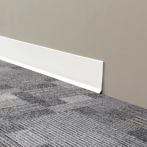 Miniatura 9 de Mohawk Moldura de Base de Pared de Vinilo Cove en Crema de 4 pulgadas de Ancho x 120 pies de Largo en Rollo; un rollo por Caja