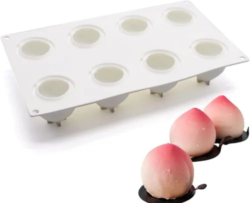 Miniatura 17 de Molde de silicona para postres, molde de silicona para pastel para hornear fondant, molde con forma de fruta, azúcar, dulces, gelatina, utensilios