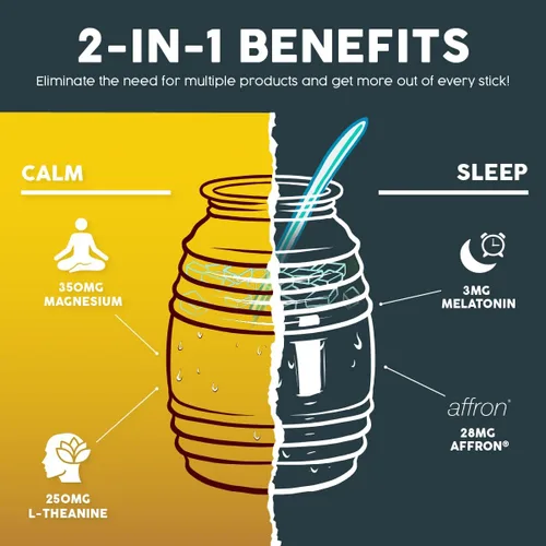 Miniatura 6 de Salud Variety - Paquete de 3 Hidratación 2 en 1 + inmunidad (lima de pepino), energía + enfoque (guayaba) y calma + sueño (miel de limón), 15