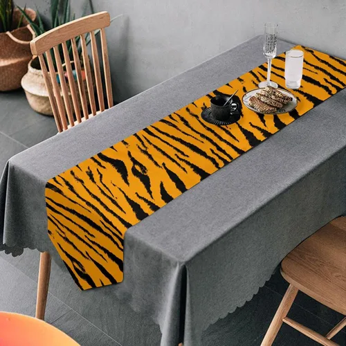 Miniatura 8 de Camino de mesa de baloncesto deportivo para cocina, comedor, fiesta, vacaciones, boda, decoración del hogar, interior y exterior, 13 x 70 pulgadas