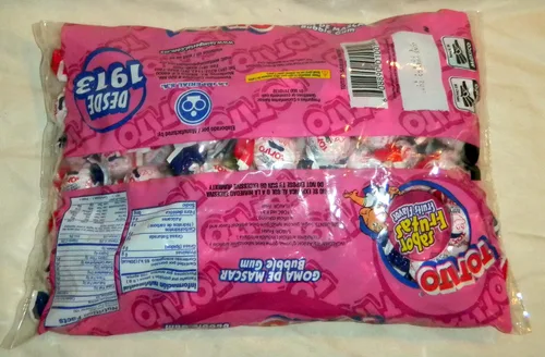 Miniatura 3 de Totito Sabor Frutas - Goma De Mascar - Goma De Mascar Bubble Gum 100 Pcs Net. Peso 22.5oz