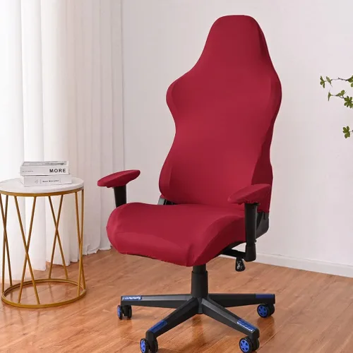 Miniatura 3 de DECHOUS 1 juego de fundas elásticas y lavables para silla de computadora, fundas protectoras para silla de oficina, protector para silla giratoria