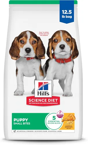 Miniatura 15 de Hill's Science Diet: alimento para cachorros, nutrición premium, croquetas pequeñas, alimento seco para perros, pollo y arroz integral, bolsa de 4.5