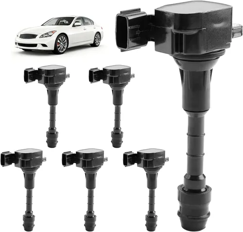 Paquetes de bobina de encendido HQPASFY, Compatibles con Infiniti G35/FX35/M35 2003-2008, Nissan 350Z 2003-2006 3.5L V6, Reemplaza # 22448-AL61C,