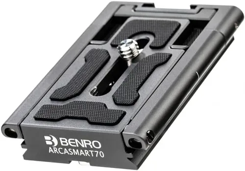 Miniatura 2 de Benro GD3WH Cabezal de engranaje de 3 vías con placa ArcaSmart70 adicional (GD3WHACS70)