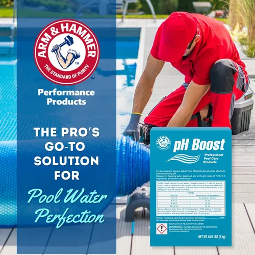 Miniatura 8 de ARM & Hammer Cuidado profesional de piscina pH Boost, 39.6 lb (caja de 6)