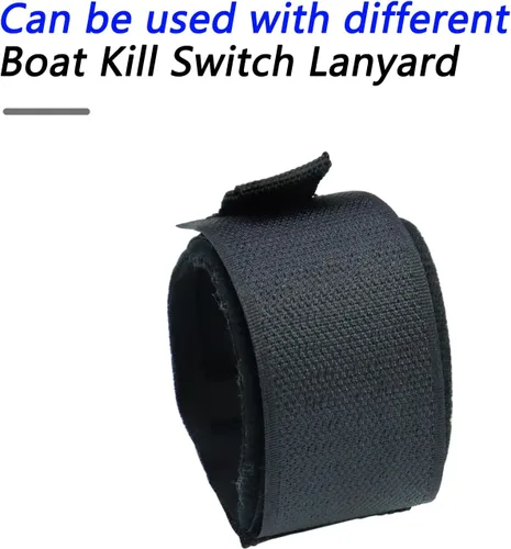 Miniatura 5 de Cordón para interruptor de ataque de barco, correa de muñeca flotante universal para moto acuática, reemplazo ajustable