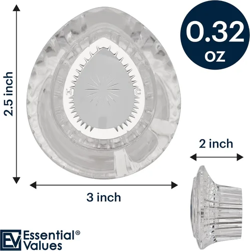 Miniatura 3 de Essential Values Repuesto de mango de ducha – Compatible con pomo de ducha Moen (100710) y bañera – Compatible con el kit de mango de temperatura
