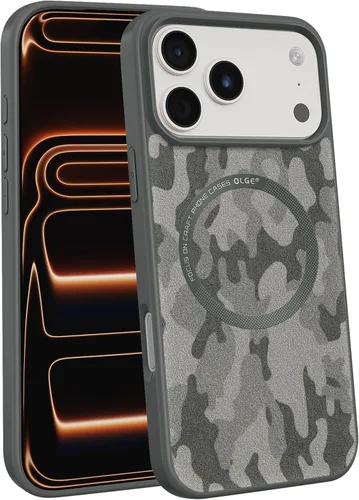 Miniatura 11 de Funda de silicona con soporte para iPhone 17 Pro [compatible con MagSafe] [Protección completa de la cámara] (6.3 pulgadas 2025), fundas de teléfono
