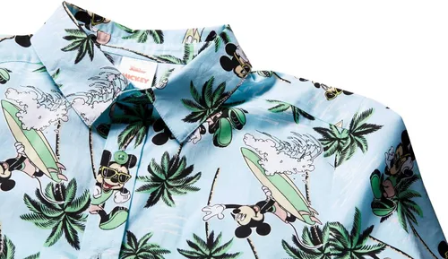 Miniatura 7 de Disney Lilo & Stitch - Camisa hawaiana con botones de Mickey Mouse King Simba, para niños pequeños y grandes