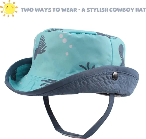 Miniatura 2 de Sombrero de sol para niños de 0 a 4 años con protección solar