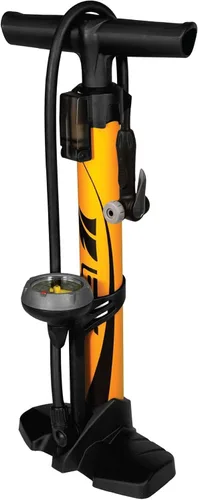 Miniatura 6 de BV Bomba de bicicleta duradera para bicicleta de 17/24 pulgadas, cabezal de válvula inteligente, 160 psi, reversible automáticamente Presta
