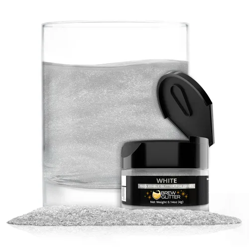 Miniatura 17 de Brew Glitter - Purpurina comestible para bebidas, cócteles, cerveza, adornar bebidas Certificado Kosher y Halal 100% comestible y de grado Azul