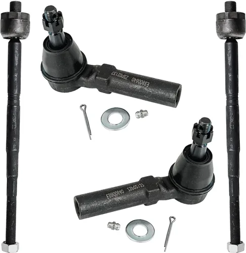 Miniatura 24 de Detroit Axle - Barras de acoplamiento delanteras para Chevrolet Cruze Volt 2012-2017 Buick Verano 2013 2014 2011-2015, reemplazo de 4 eslabones