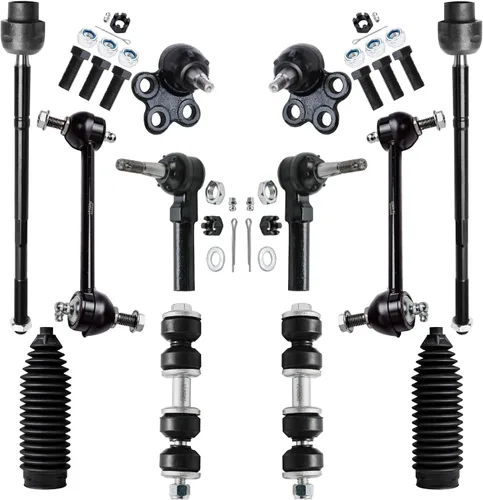 Detroit Axle - Kit de suspensión delantera de 12 piezas para Chevrolet Impala Monte Carlo Buick Regal Century LaCrosse Grand Prix 2 rótulas