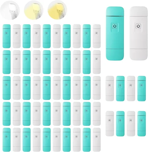 Miniatura 9 de KunHe Paquete de 10 Luces de Libro Recargables por USB al por Mayor para Leer de Noche en la Cama, Luces de Lectura LED con Clip para Niños