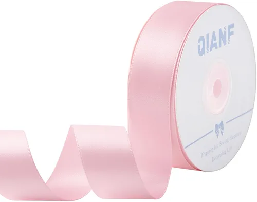 Miniatura 46 de QIANF Cinta plateada de satén de doble cara de 1-1/2 pulgadas para envolver regalos, lazos para el pelo, hacer cintas para el cabello, bandas