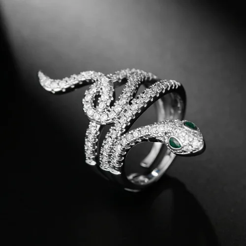 Miniatura 3 de Anillo de serpiente para mujer