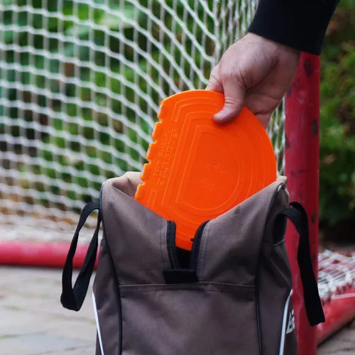 Miniatura 8 de Top Shelf Targets Paquete de 4 objetivos magnéticos de hockey – Ayudas de tiro duraderas de 8 pulgadas para redes de hockey y lacrosse