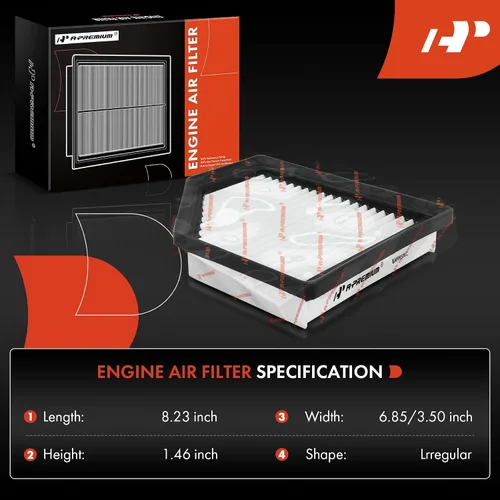 Miniatura 2 de A-Premium Filtro de aire de motor compatible con Nissan Sentra 2020 2021 2022 L4 2.0L